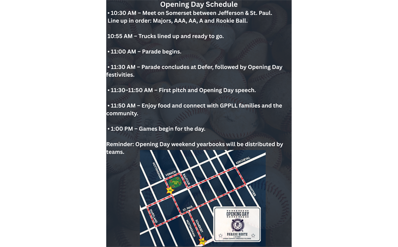 2025 Opening Day - April 26